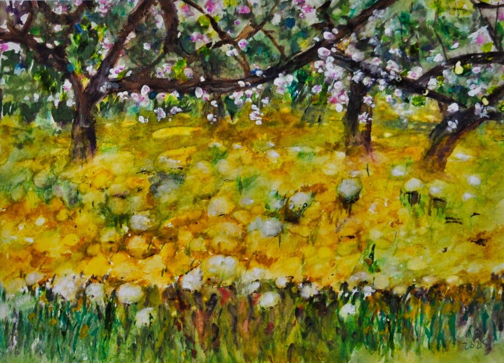 Tableau réalisé par Madeleine Gaudin